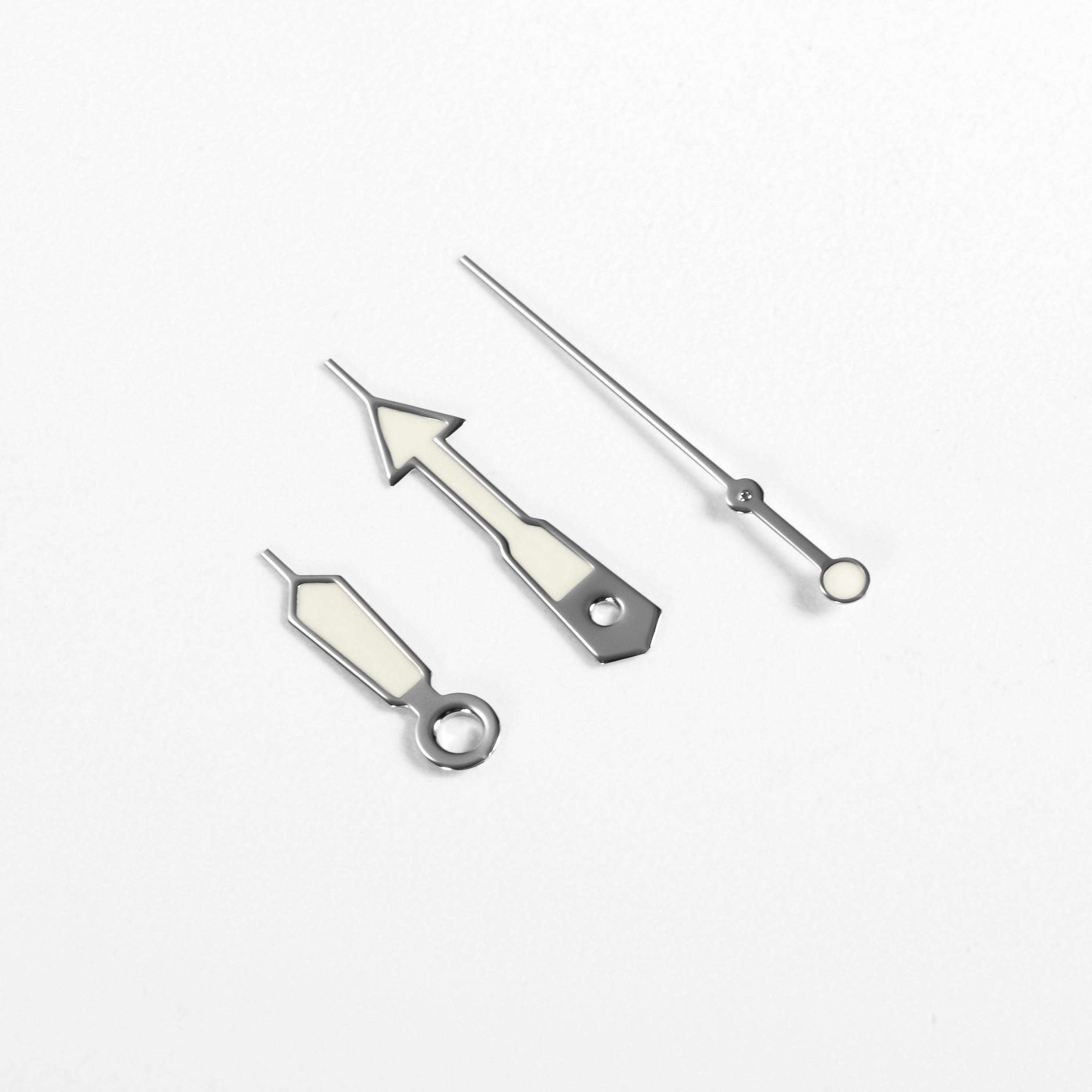 SKX Watch Hands for Seiko Mod: Silver