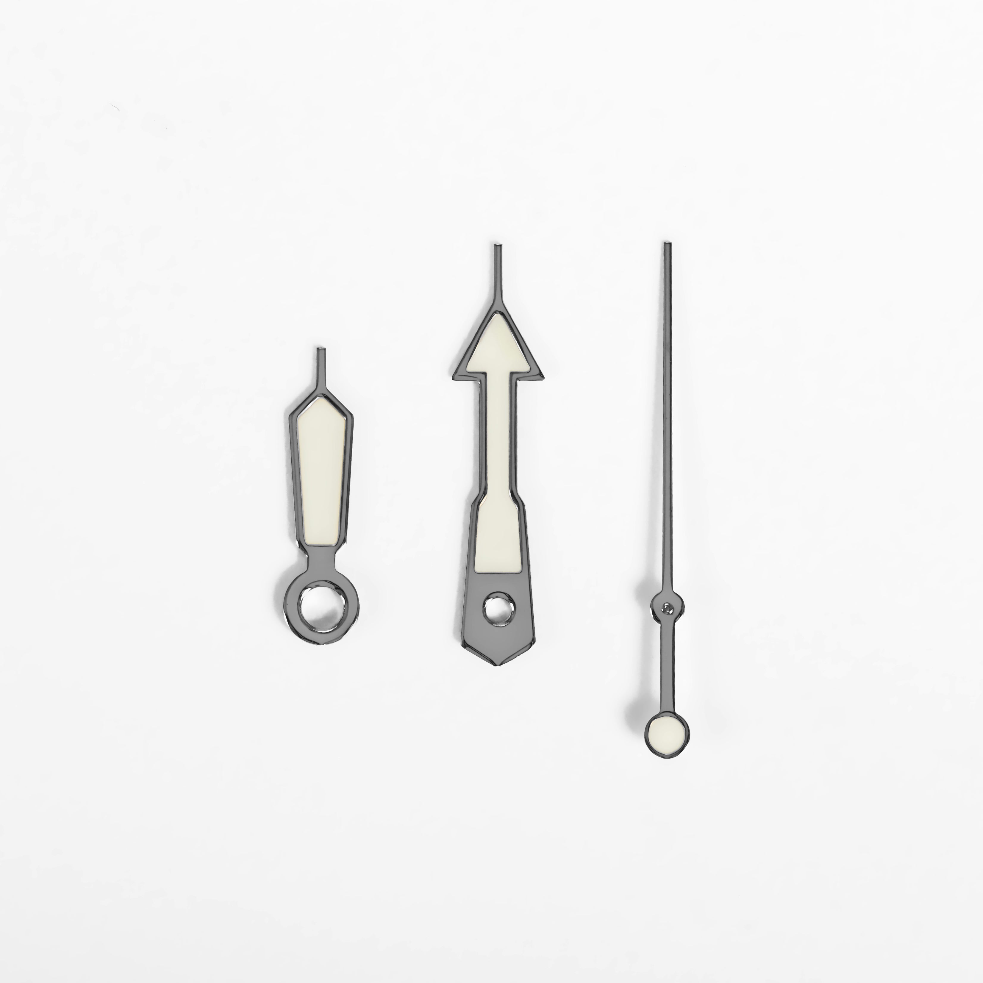 SKX Watch Hands for Seiko Mod: Silver