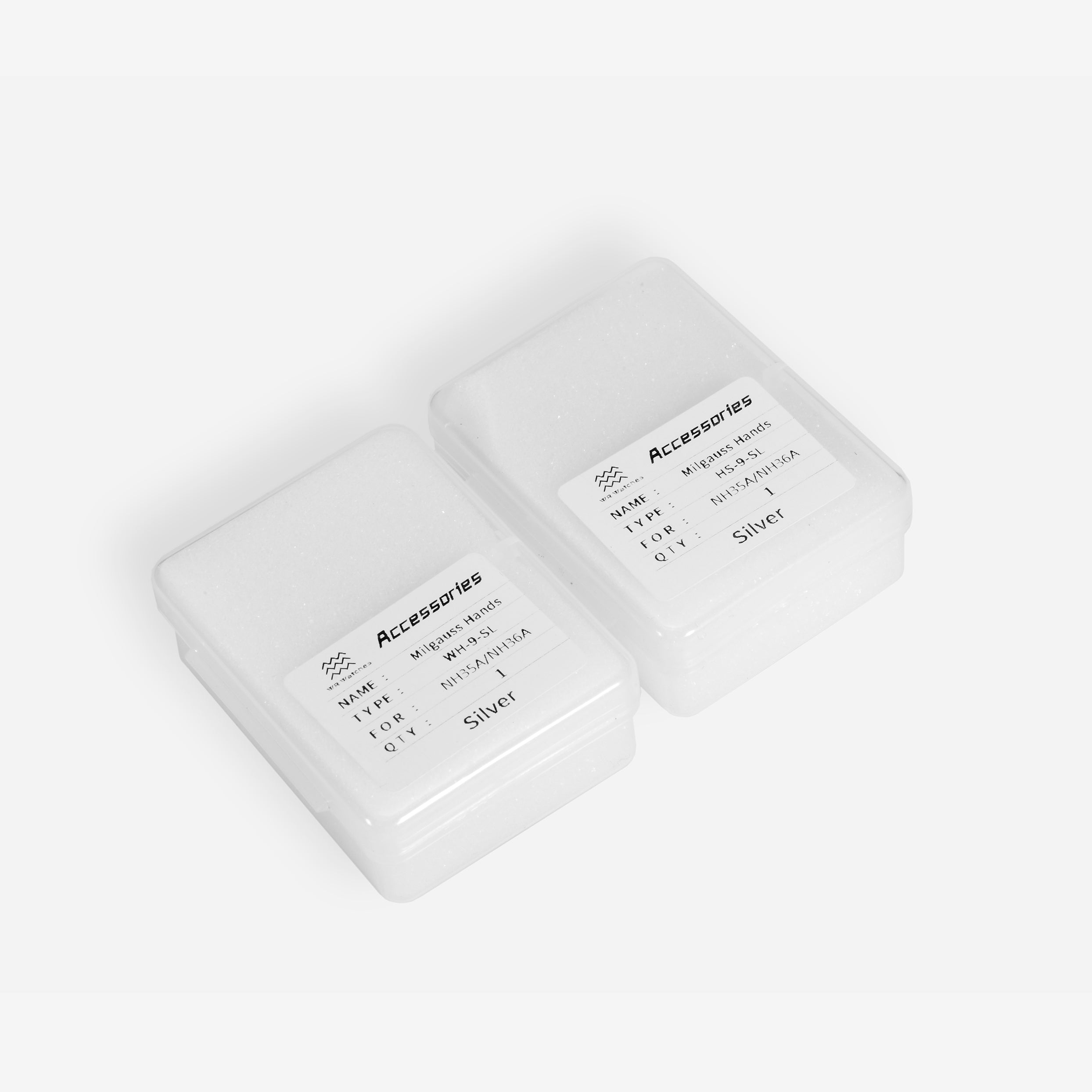Milgauss Watch Hands for Seiko Mod: Silver