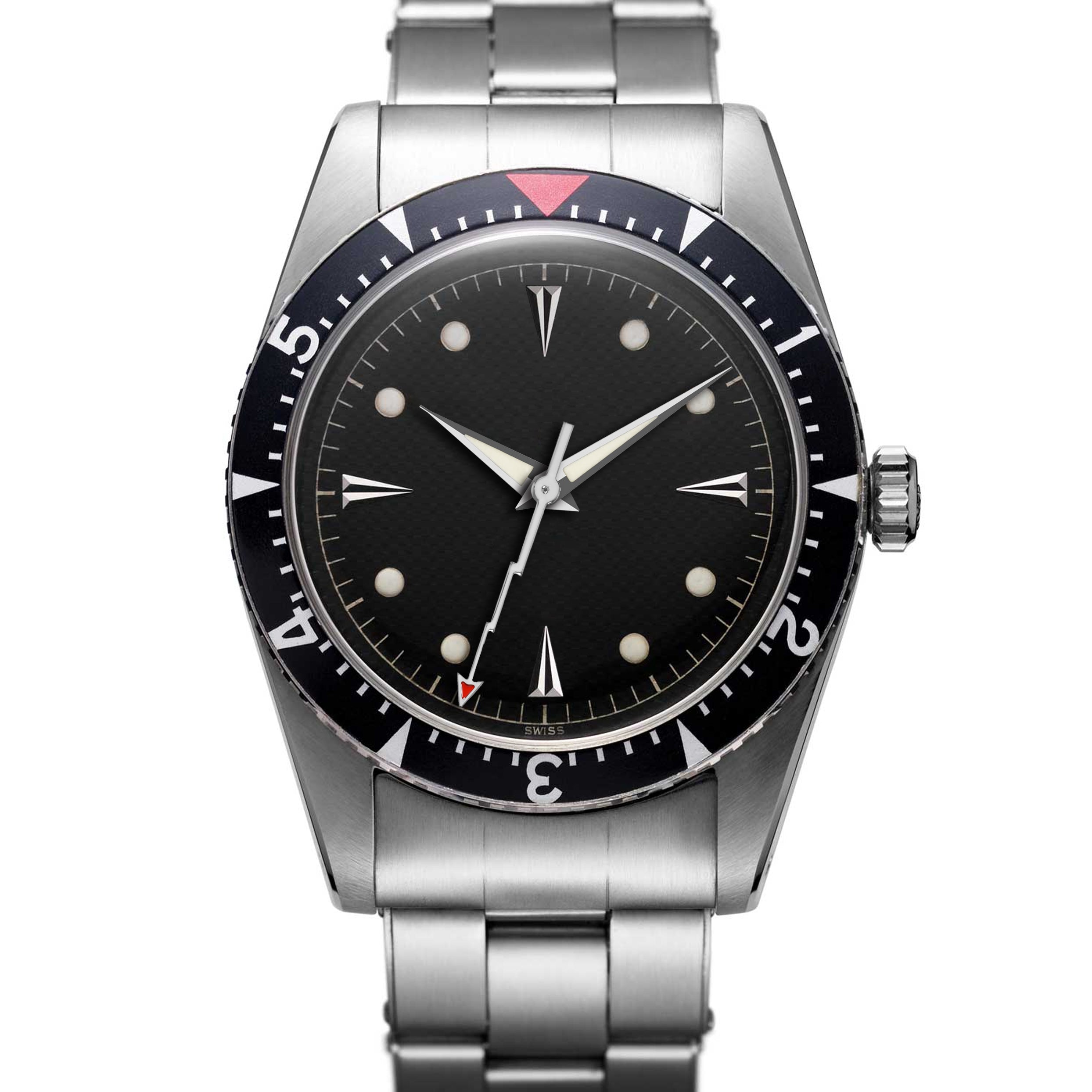 Milgauss Watch Hands for Seiko Mod: Silver