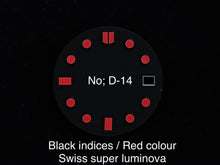 Load image into Gallery viewer, Grey Meteorite Day-date Dial for Seiko Mod
