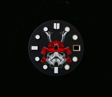 Load image into Gallery viewer, Full Luminous Samurai Dial for Seiko Mod
