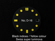 Load image into Gallery viewer, Burn Damascus Day-date Dial for Seiko Mod
