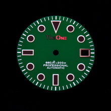 Load image into Gallery viewer, Matte Green Dial for Seiko Mod
