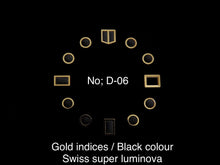 Load image into Gallery viewer, Rose Gold Sunburst Dial for Seiko Mod
