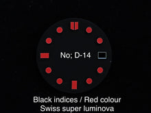 Load image into Gallery viewer, Burn Damascus Day-date Dial for Seiko Mod
